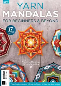 Yarn Mandalas for Beginners & Beyond First Edition 
                issue Yarn Mandalas for Beginners & Beyond First Edition