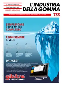 L’industria della Gomma 
                issue Novembre 733