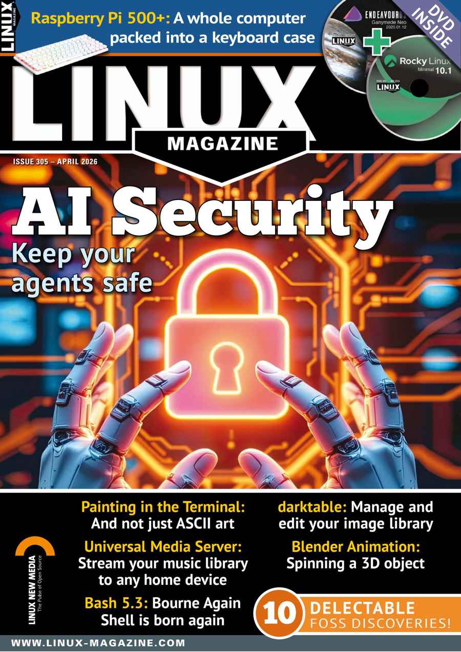 Linux Magazine issue April 2026