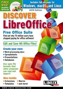 Discover LibreOffice 2019 
                issue Discover LibreOffice 2019