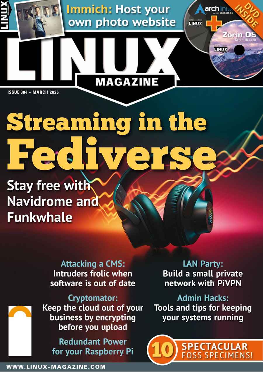 Linux Magazine issue March 2026