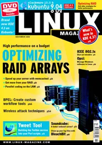 November 2009 
                issue November 2009