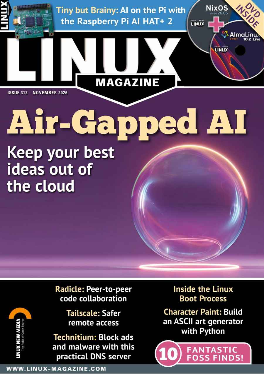 Linux Magazine issue November 2026