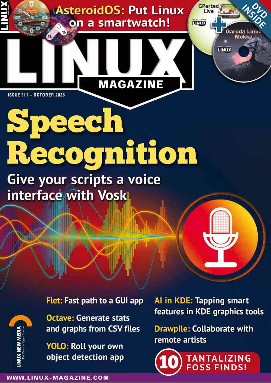Linux Magazine issue October 2026