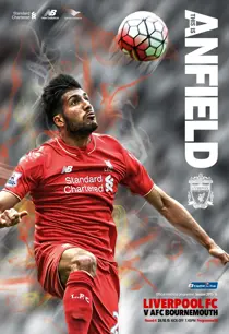 Liverpool v  Bournemouth COC 2015/16 
                issue Liverpool v  Bournemouth COC 2015/16