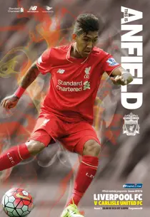 Liverpool v Carlisle United COC 2015/16 
                issue Liverpool v Carlisle United COC 2015/16