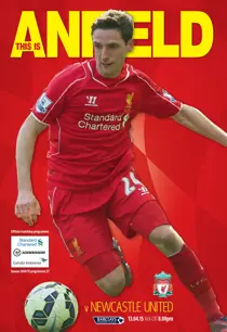Liverpool v Newcastle 2014/15 
                issue Liverpool v Newcastle 2014/15