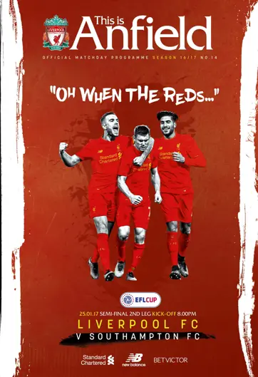 Liverpool FC Programmes Preview