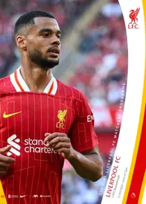 Liverpool FC Programmes vs Bournemouth 24/25