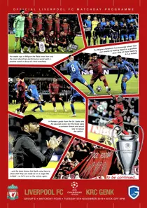 vs KRC Genk 19/20 
                issue vs KRC Genk 19/20