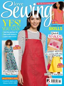 Love Sewing 81 
                issue Love Sewing 81