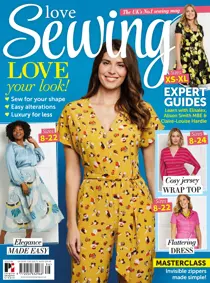 Love Sewing 86 
                issue Love Sewing 86