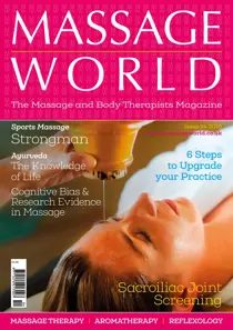 Massage World Issue 94 
                issue Massage World Issue 94