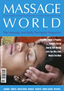 Massage World Apr–May 2005 
                issue Massage World Apr–May 2005