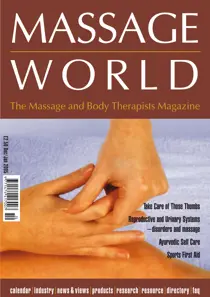 Massage World Dec-Jan 2005 
                issue Massage World Dec-Jan 2005