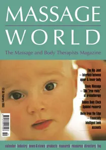 Massage World Feb 2003 
                issue Massage World Feb 2003