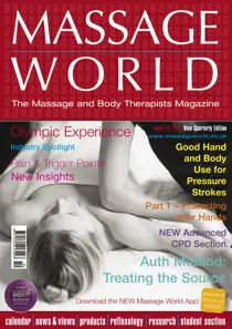 Massage World Issue 78 
                issue Massage World Issue 78