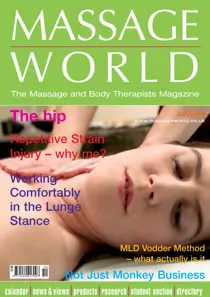 Massage World  Jun-Jul 2009 
                issue Massage World  Jun-Jul 2009