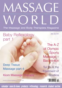 Massage World Jun-Jul 2011 
                issue Massage World Jun-Jul 2011