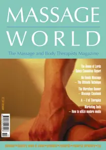 Massage World Oct 2001 
                issue Massage World Oct 2001