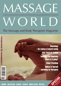 Massage World Oct–Nov 2005 
                issue Massage World Oct–Nov 2005