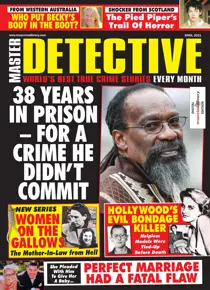 Master Detective April 2021 
                issue Master Detective April 2021