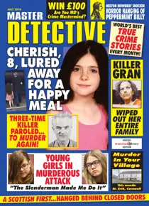 Master Detective July 2018 
                issue Master Detective July 2018