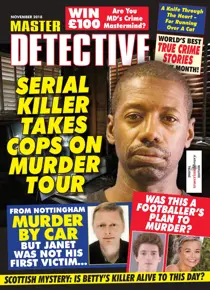 Master Detective November 2018 
                issue Master Detective November 2018