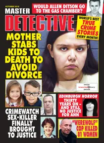 Master Detective October 2018 
                issue Master Detective October 2018