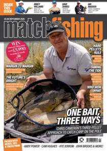 Match Fishing 
                issue September 2026