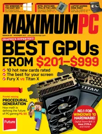 November 2015 
                issue November 2015