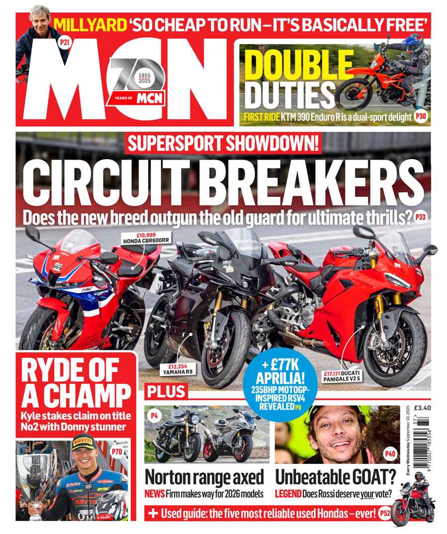 MCN issue 10-Sep-2025