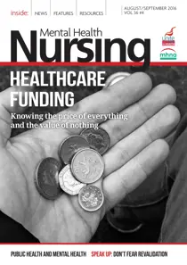 August/September 2016 
                issue August/September 2016