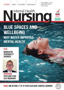 Mental Health Nursing Dec/Jan 2022