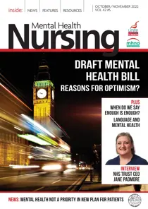Mental Health Nursing Oct/Nov 2022
