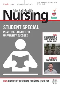 Mental Health Nursing Oct/Nov 2023
