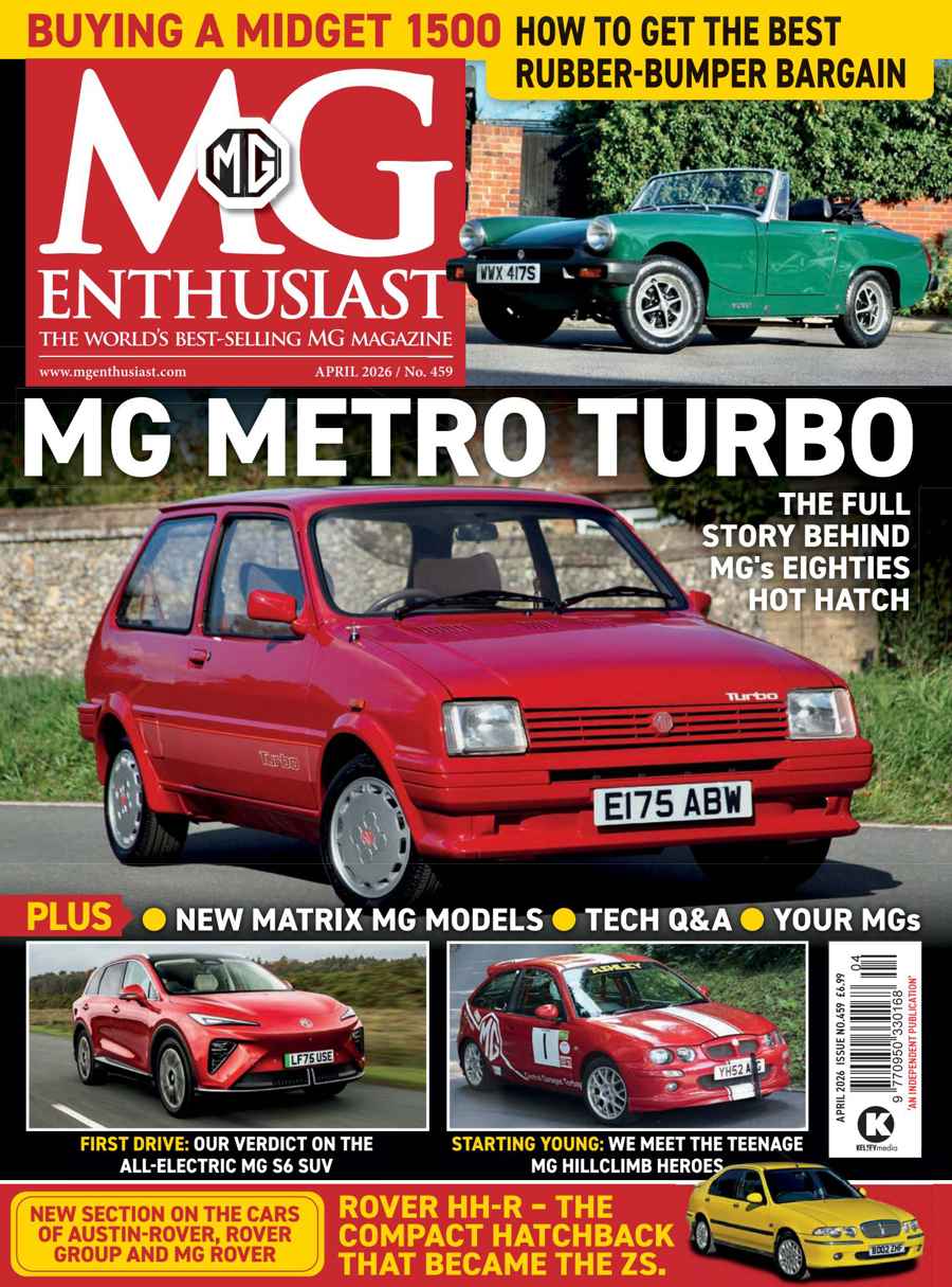 MG Enthusiast issue April 2026