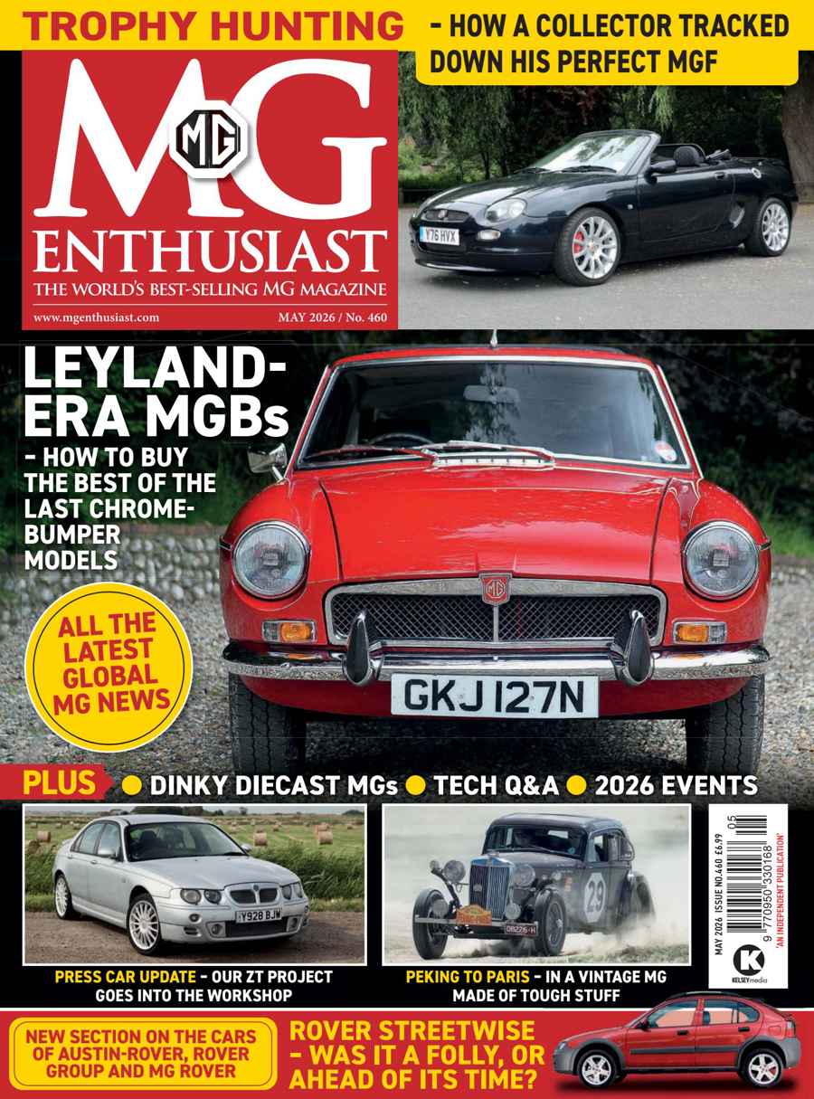 MG Enthusiast issue May 2026