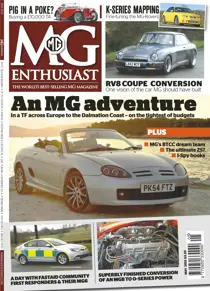 MG Adventure in Europe 
                issue MG Adventure in Europe