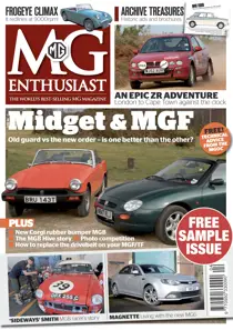 MG Enthusiast April 2012 Sample 
                issue MG Enthusiast April 2012 Sample