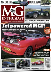 MG Enthusiast December 2011 
                issue MG Enthusiast December 2011