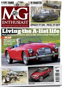 MG Enthusiast June 2012 
                issue MG Enthusiast June 2012