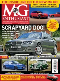 MG Enthusiast 
                issue October 2026