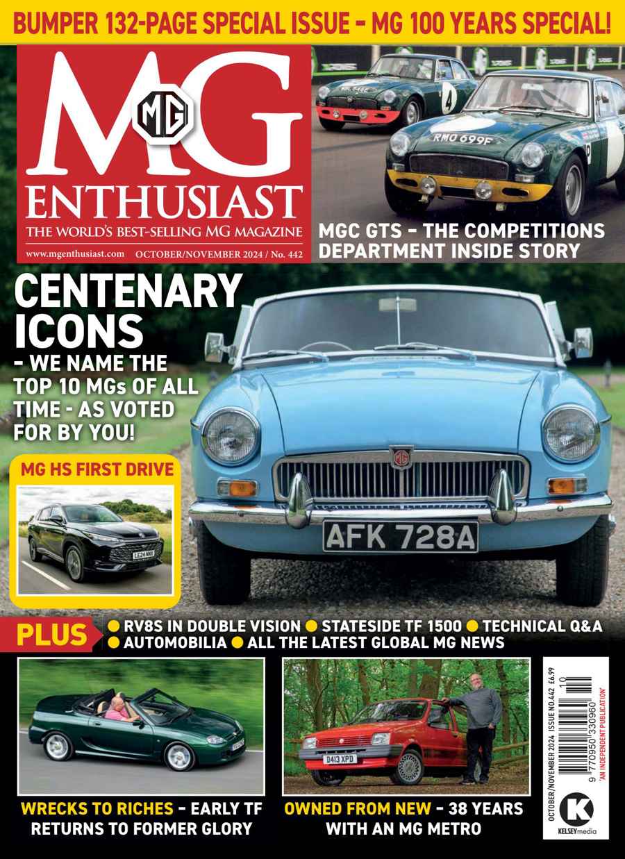 MG Enthusiast issue October/November 2024