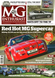 Vol.45 No.6 Red Hot MG Supercar! 
                issue Vol.45 No.6 Red Hot MG Supercar!