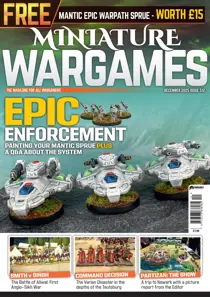 Miniature Wargames 
                issue December 2025 [512]