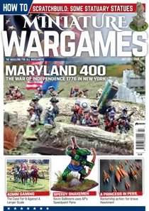 Miniature Wargames 
                issue July 2026
