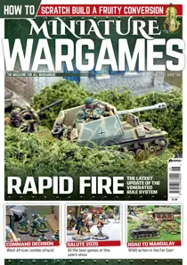 Miniature Wargames 
                issue June 2025 [506]
