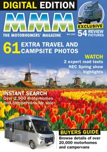 The Best Spring Motorhome Breaks - May 2023 
                issue The Best Spring Motorhome Breaks - May 2023