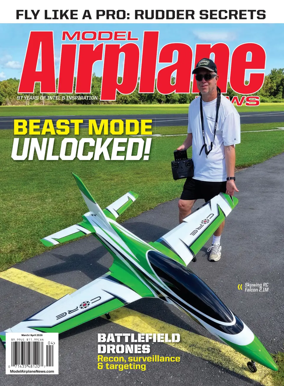 April Song Model Model Airplane News Magazine - March / April 2026 Back Issue